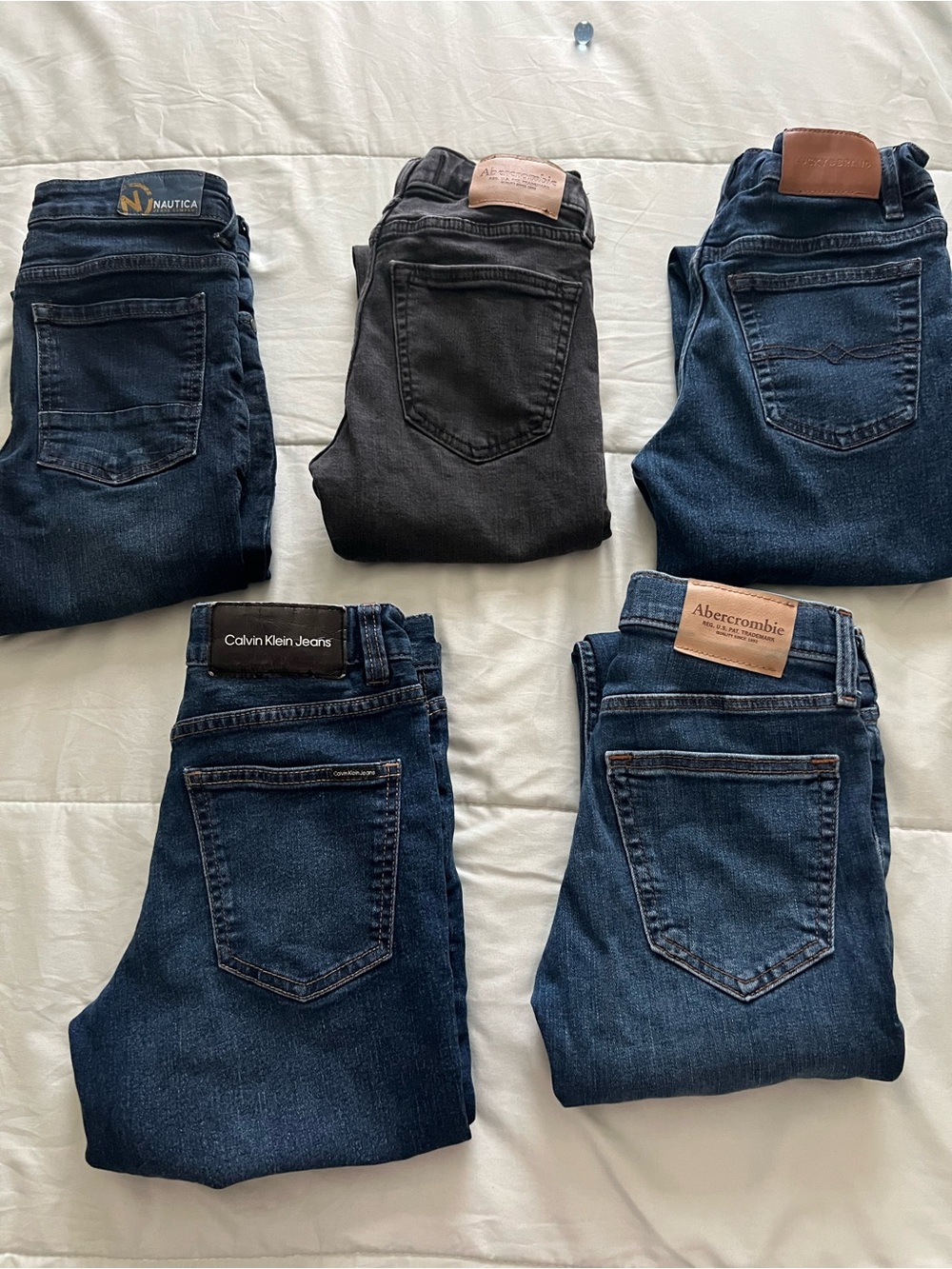 Boys Jeans Dark Blue Slim Fit Jeans